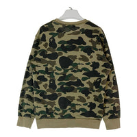 A BATHING APE アベイシングエイプ 迷彩スウェット カーキ sizeXL 瑞穂店