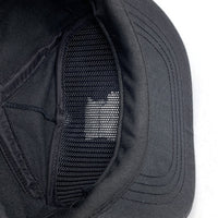 80-90's STUSSY ステューシー スカルボーン刺繡 5パネルキャップ ブラック オールド タグなし 福生店