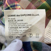 COMME des GARCONS HOMME PLUS コムデギャルソンオムプリュス チェックシャツ マルチ PA-B045 AD2007 Size M 福生店