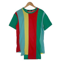 COMME des GARCONS HOMME DEUX コムデギャルソンオムドゥ 切替カットソー コットン Tシャツ マルチカラー DK-T003 AD2022 Size M 福生店