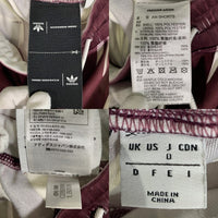 adidas アディダス Alexander Wang アレキサンダーワン スリーストライプ ショートパンツ マルーン ポリエステル Size JP O 福生店