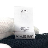 SUPREME シュプリーム Big Logo Beanie ビッグロゴ ビーニー コットン カシミヤ ブラック ワングラム 福生店
