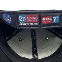 90's New Era ニューエラ NHL ニューヨーク・ジャイアンツ 59FIFTY ベースボールキャップ ブラック ウール USA製 Size 7 1/4 (57.7cm) 福生店