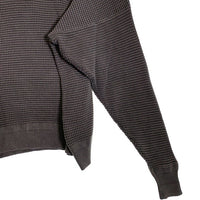 DESCENDANT ディセンダント ワッフル サーマルカットソー グレー Size 3 福生店
