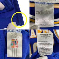 80's adidas アディダス SAVAGES Dennis Rodman デニス・ロッドマン ゲームシャツ ユニフォーム ブルー Size XXL 福生店