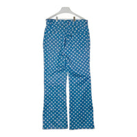 Needles ニードルス Jacquard Flair Pant ジャガード フレアパンツ 総柄 星 ブルー sizeM 瑞穂店
