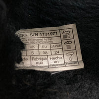 UGG アグ 1131971 Fluffita Clear ムートンサンダル ブラック size24cm※かかと使用感あり 瑞穂店