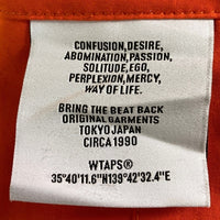 WTAPS ダブルタップス 192BRDT-JKM03 19AW SHERPA JACKET NYLON TAFFETA シェルパジャケット オレンジ size04 瑞穂店