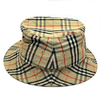 SUPREME シュプリーム BURBERRY バーバリー 22SS Crusher Hat クラッシャー ハット バケットハット チェック ベージュ USA製 Size S/M 福生店