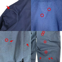 COVERALLS オールインワン つなぎ ネイビー USA製 IDEAL Size L 相当 福生店