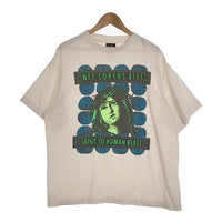 SAINT Mxxxxxx セントマイケル 24AW KISS SS TEE キス プリントTシャツ ホワイト SM-YS1-0000-009 Size L 福生店