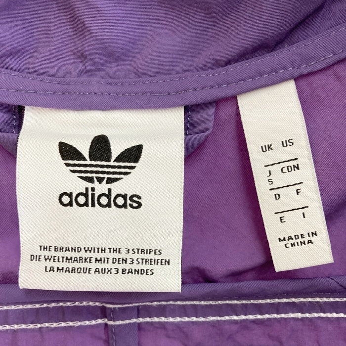 adidas トラックジャケット パープル