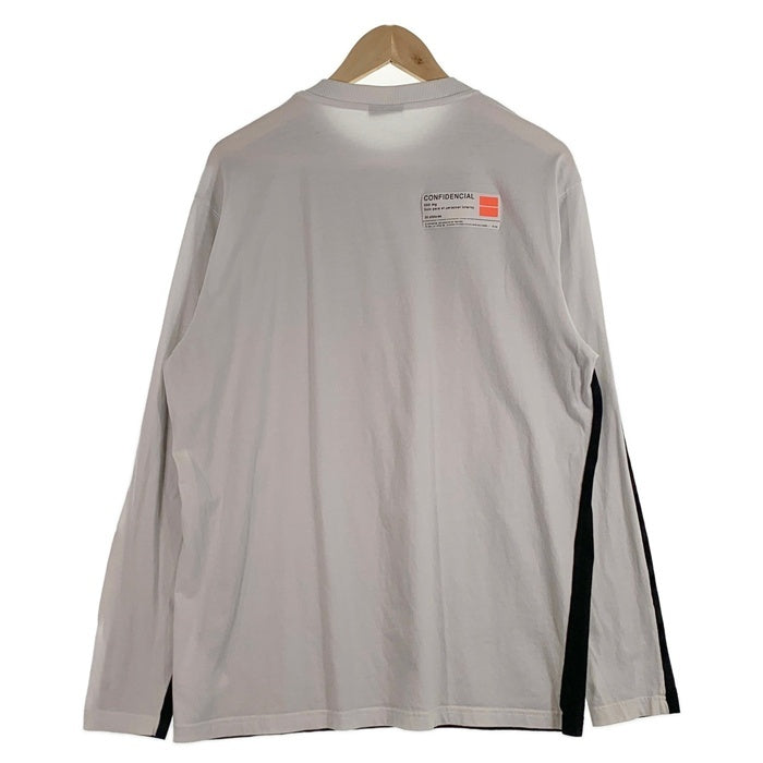 MARCELO BURLON マルセロブロン Confidencial ロングスリーブTシャツ 