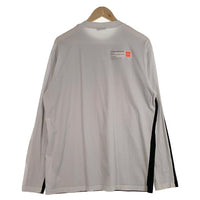 MARCELO BURLON マルセロブロン Confidencial ロングスリーブTシャツ ブラック ホワイト CMAB029S19001048 Size L 福生店