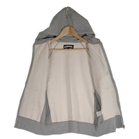 ballaholic ボーラホリック Small Logo Sweat Full Zip Hoodie スモールロゴ スウェット ジップ フーディー パーカー グレー Size L 福生店