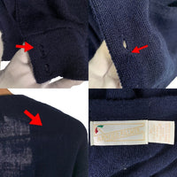 Arnold Palmer アーノルドパーマー アクリルニット カーディガン ネイビー USA製 Size XL 福生店