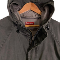 SUPREME シュプリーム 20AW Overdyed Twill Hooded Jacket オーバーダイツイル フーデッドジャケット ブラック Size XL 福生店