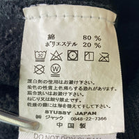 STUSSY ステューシー スカル 薔薇 バラ パーカー ブラック sizeM 瑞穂店