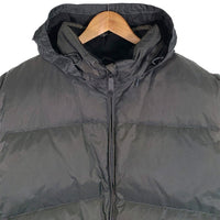 GAP ギャップ ダウンベスト リップストップ フード収納 チャコールグレー OLD オールド Size XL 福生店