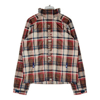 A BATHING APE アベイシングエイプ ラブジェネチェック スノボジャケット ブラウン sizeM 瑞穂店