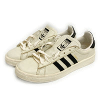 adidas アディダス CAMPUS CQ2070 レザースニーカー ホワイト×ブラック size24cm 瑞穂店
