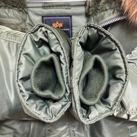 ALPHA アルファ N-3B フライトジャケット オリーブ 20094-403 Size L 瑞穂店