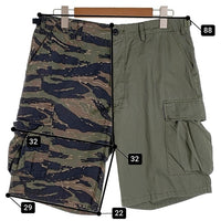 FORTY FINE CLOTHING フォーティーファインクロージング ミリタリーカーゴショーツ ショートパンツ タイガーカモ オリーブ Size 2 福生店