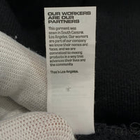 Los Angeles apparel ロサンゼルスアパレル 14oz プルオーバースウェットパーカー ヘビーウェイト ブラック Size XL 福生店