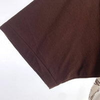 CORE FIGHTER コアファイター ラグランスリーブ マルチプリント Tシャツ ホワイト ブラウン 3 Size M 福生店