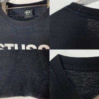 STUSSY ステューシー N4 メキシコ製 プリントTシャツ ブラック sizeL 瑞穂店