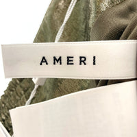 AMERI アメリ ポリエステル ロングスカート ゴールド 01410980650 Size M 瑞穂店