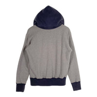 JOE McCOY ジョーマッコイ BALL PARK 後付けパーカー グレー ネイビー Size M 福生店