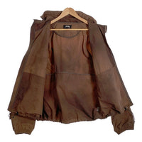 STUSSY ステューシー 22AW Wave Dye Beach Shel Jacket ウェーブダイ ビーチシェル ナイロンジャケット ブラウン 115647 Size L 福生店