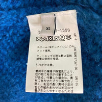 UNITED ARROWS ユナイテッドアローズ モヘアミックス クルーネックニット セーター ブルー sizeXL 瑞穂店