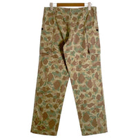U.S.ARMY レプリカ ダックハンターカモ ミリタリーカーゴパンツ ヘリンボーン Size LL 福生店