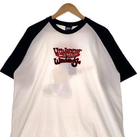 WIND AND SEA ウィンダンシー UmJammer Lammy WDS raglan TEE ウンジャマラミー ラグランスリーブTシャツ ブラック 刺繡プリント WDS-UJL-02 Size L 福生店