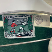 COLUMBIAKNIT コロンビアニット USA製 ラガーシャツ グリーン sizeXXL 瑞穂店