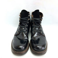 TOYS McCOY トイズマッコイ TMA2307 WORK BOOTS SAXON GLASS LEATHER サクソン ガラスレザー ブーツ ブラック size9.5 瑞穂店
