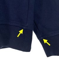 A.P.C. アーペーセー プルオーバースウェットパーカー ネイビー ボーダープリント Size XL 福生店