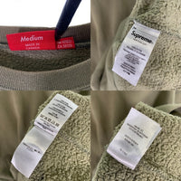 SUPREME シュプリーム 21AW Small Box Crewneck スモールボックス クルーネックスウェットトレーナー ライトオリーブ Size M 福生店