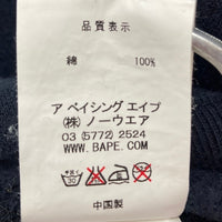 A BATHING APE アベイシングエイプ PIRATE STORE パイレーツストア プルオーバーパーカー ネイビー sizeS 瑞穂店