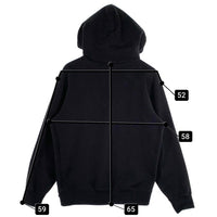 SUPREME シュプリーム BURBERRY バーバリー 22SS Box Logo Hooded Sweatshirt ボックスロゴ プルオーバー フーディー パーカー ブラック カナダ製 Size S 福生店