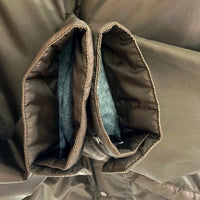 COLIMBO コリンボ フランネル裏地 ナイロン コーチジャケット ブラウン sizeXL 瑞穂店