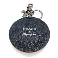 COACH コーチ Kiko Mizuhara 水原希子 レザーキーホルダー ブラック 瑞穂店