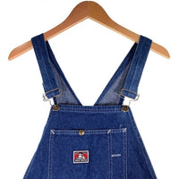70-80's BEN DAVIS ベンデイビス デニム オーバーオール インディゴ USA製 Size W 約86cm 福生店