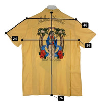 glamb グラム Rock-A Hula アロハシャツ GB16SP/SH07 イエロー Size 4 瑞穂店