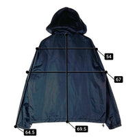 ARMANI EXCHANGE アルマーニエクスチェンジ 8NZB50 ZNXYZ フーデット ポリエステルジャケット ブラック sizeXL 瑞穂店