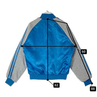 Crafted by NASCO クラフテッドバイナスコ USA製 TRI-WEST BRUINS 袖フリース スタジャン ブルー sizeM 瑞穂店