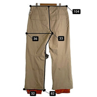 BURTON バートン RA COMBACK PT ポリエステル スノーボードパンツ ベージュ Size XL 福生店