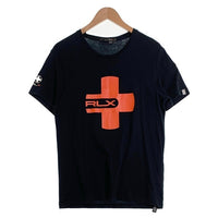 RLX RALPH LAUREN ラルフローレン ロゴプリント 半袖 Tシャツ ブラック Size M 福生店